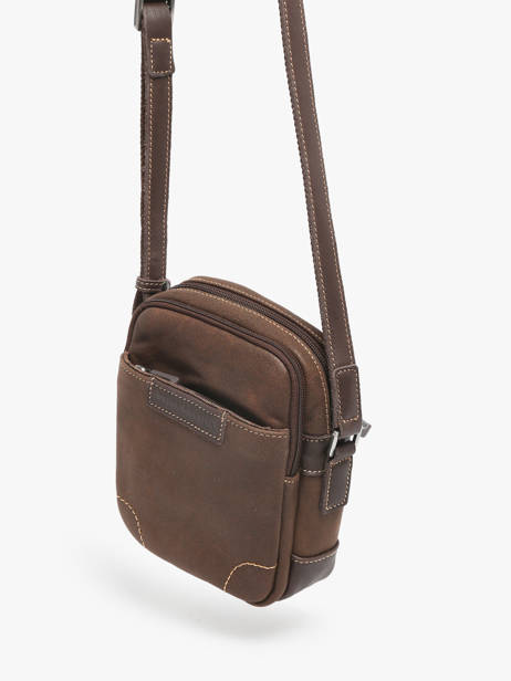 Leather Joseph Crossbody Bag Arthur & aston Brown marco 7 other view 2