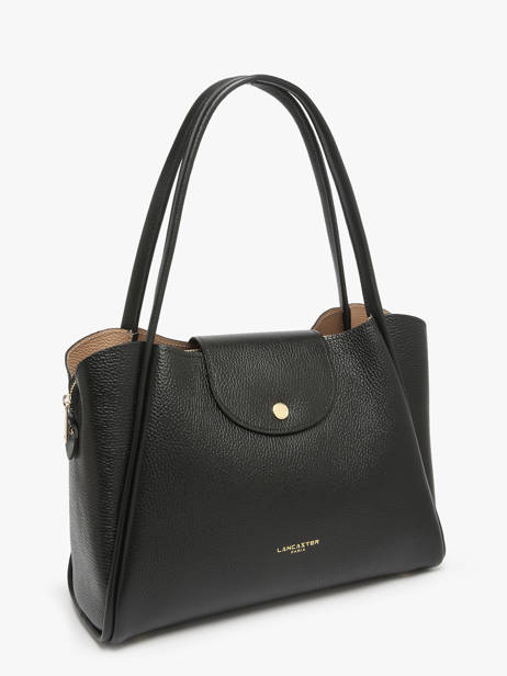 Shoulder Bag Ida Double Leather Lancaster Black ida double 85 other view 2