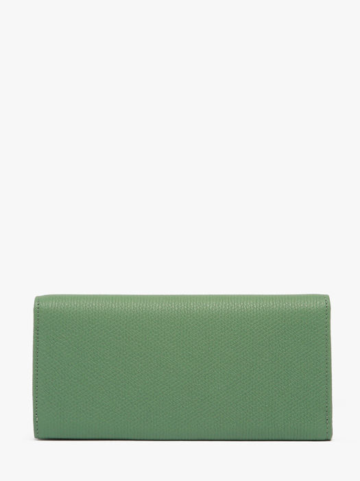 Longchamp Le roseau Wallet Green
