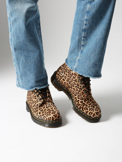 Boots 1460 Pascal In Leather Dr martens Black women 41657200 other view 1