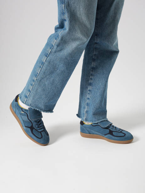 Sneakers Tb.490 Club Suede Blue In Leather Alohas Blue women 10091702 other view 1
