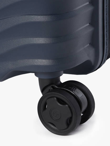 Expandable Cabin Luggage Samsonite Blue upscape 155315 other view 2