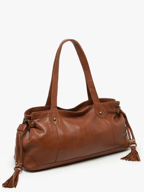 Handbag Cow Leather Basilic pepper Brown cow BCOW80 other view 2