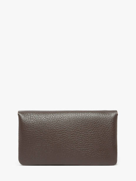 Coin Purse Leather Milano Brown caviar CA23113 other view 2