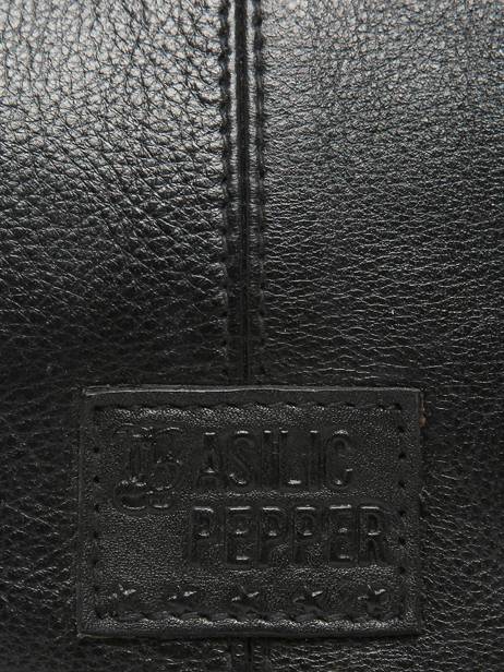 Handbag Glam Eyelet Leather Basilic pepper Black glam eyelet BGLE31 other view 5