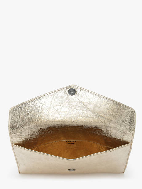 Pochette De Soirée L Paddock Cuir Etrier Or paddock EPAD075L vue secondaire 4