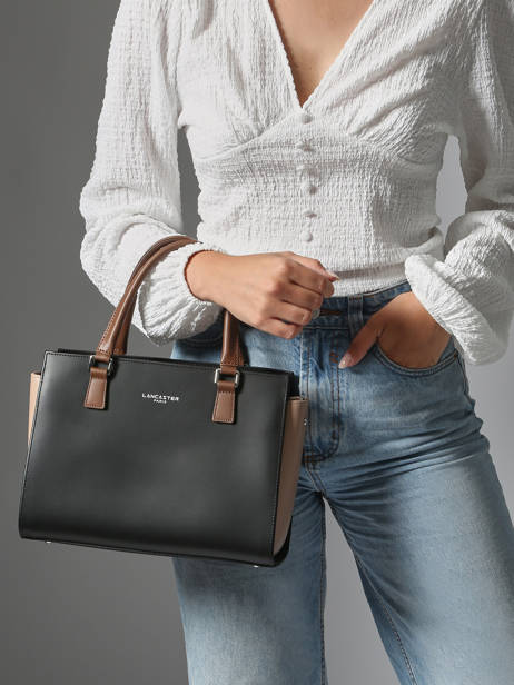 Trapeze Smooth Leather Lancaster Black smooth 3 other view 1