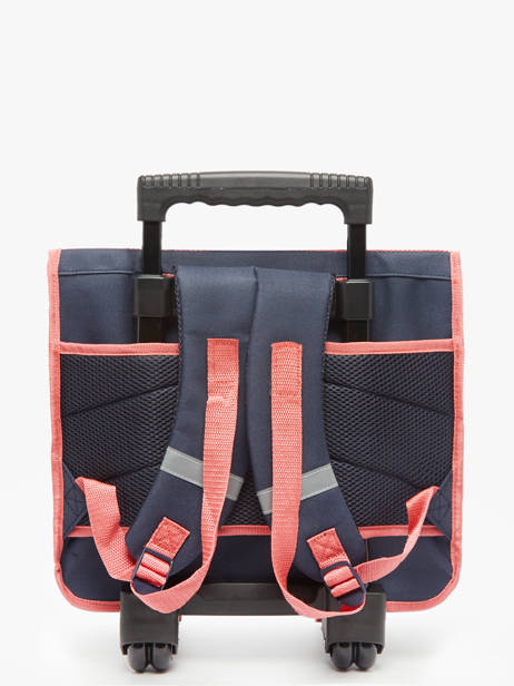 1 Compartment Wheeled Satchel Milky kiss Blue fantasy fables 3700524 other view 4