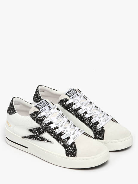 Sneakers Maya In Leather Semerdjian Black women MAYA other view 2