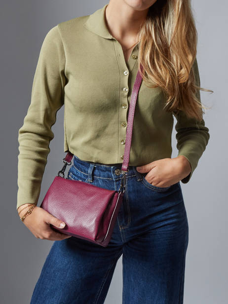 Shoulder Bag Caviar Leather Milano Red caviar CA25065 other view 1