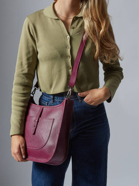 Shoulder Bag Caviar Leather Milano Red caviar CA25068 other view 1