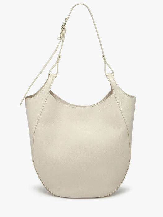 Longchamp Le foulonné Hobo bag White
