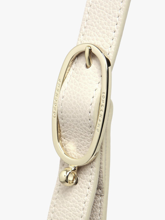 Longchamp Le foulonné Hobo bag White