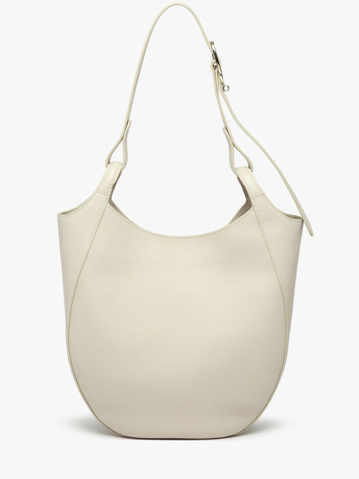 Longchamp Le foulonné Hobo bag White
