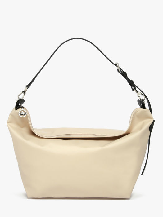 Longchamp Besace longchamp toile Hobo bag Beige