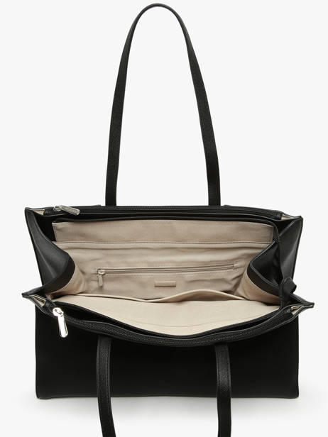 Sac Porté épaule A4 Saffiano David jones Noir saffiano 4N vue secondaire 3