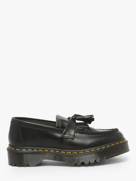 Moccasins Adrian Bew Black In Leather Dr martens Black women 26957001