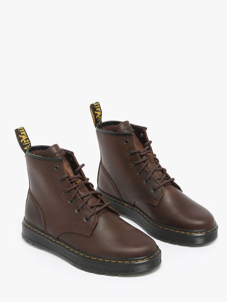 Boots Brookline Chukka In Leather Dr martens Brown men 41681200 other view 1