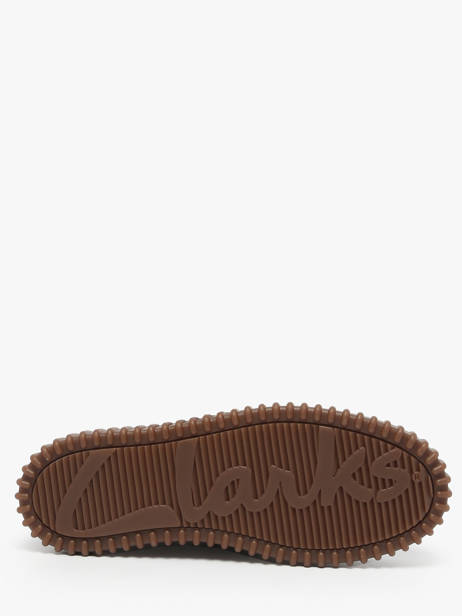 Ankle Derby Shoes Torhill In Leather Clarks Brown men 26183425 other view 5