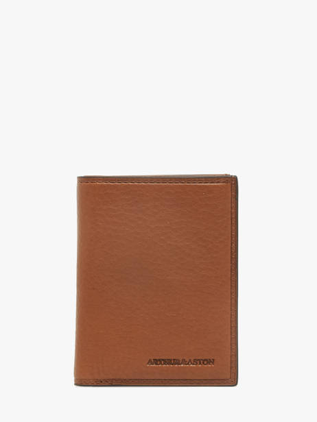 Leather José Wallet Arthur & aston Brown jose 800