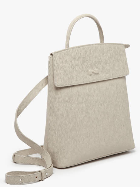Leather Cassandra Backpack Nathan baume Beige nathan 22 other view 3
