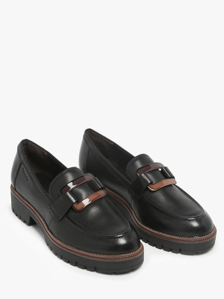 Mocassins En Cuir Tamaris Noir women 43 vue secondaire 2