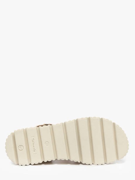 Sandales En Cuir Tamaris Beige women 44 vue secondaire 4