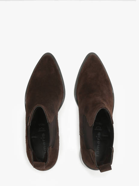 Heeled Boots In Leather Tamaris Brown women 45 other view 4