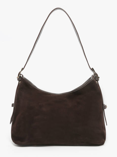 Sac Porté épaule Velvet Caviar Cuir Milano Marron velvet caviar VC250610 vue secondaire 4