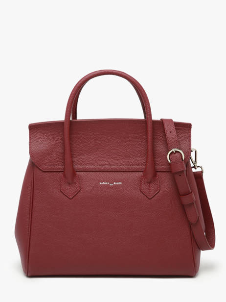 Top Handle Clara Leather Nathan baume Red nathan 2 other view 3