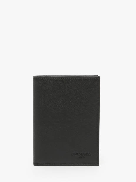 Wallet Confort Leather Hexagona Black confort 467144