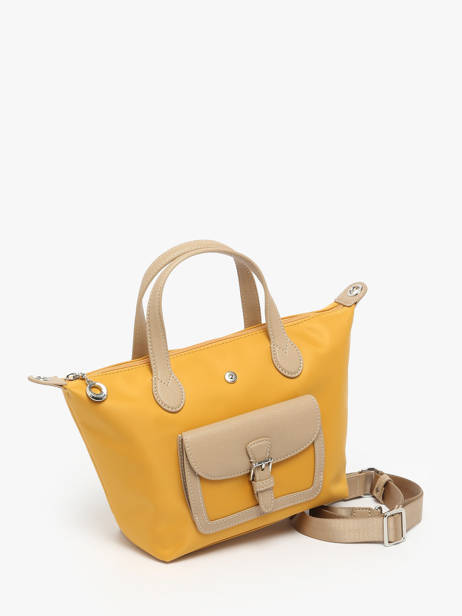 Shoulder Bag Kiana Nylon Hexagona Yellow kiana 1720185 other view 2