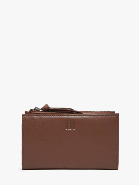 Wallet Leather Biba Brown wallet VAW3L