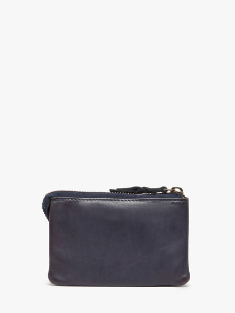 Coin Purse Leather Biba Red heritage BT35 other view 2