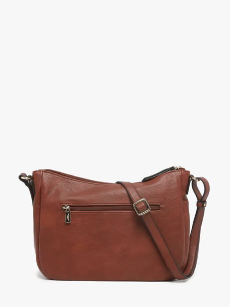 Sac Bandoulière Toscane Hexagona Marron toscane 579838 vue secondaire 4