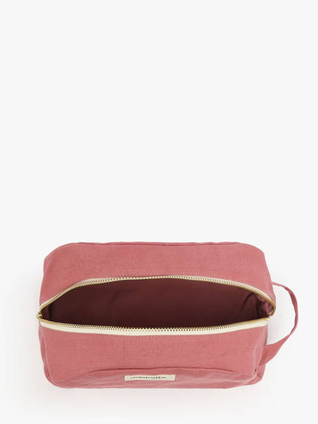 La Trousse De Toilette Hermel Coton Recyclé Rivedroite Rose timeless HERMETIM vue secondaire 1