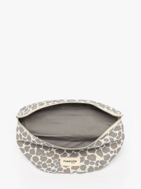 Recycled Coton Custine Belt Bag Rivedroite Gray into the wild CUSTIINT other view 3