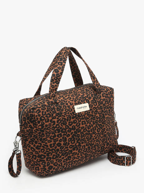 Recycled Cotton Darcy Shoulder Bag Rivedroite Blue wild tribe DARCYWIL other view 2