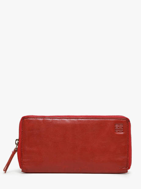 Wallet Leather Biba Brown heritage BT10