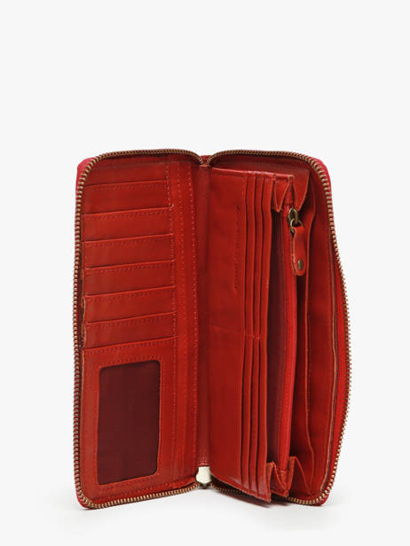 Wallet Leather Biba Brown heritage BT10 other view 1