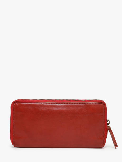 Wallet Leather Biba Brown heritage BT10 other view 2