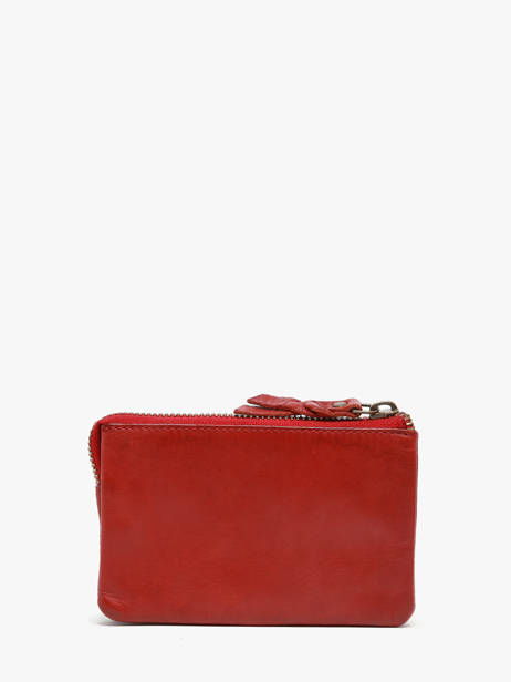 Coin Purse Leather Biba Brown heritage BT35 other view 2