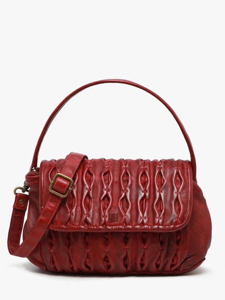 Shoulder Bag Heritage Leather Biba Violet heritage MEE1L