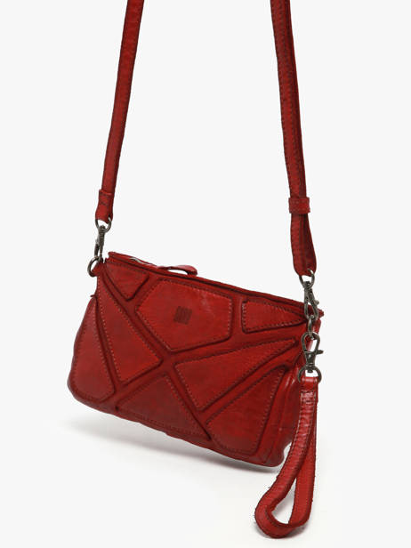 Shoulder Bag Heritage Leather Biba Red heritage DON1L other view 2