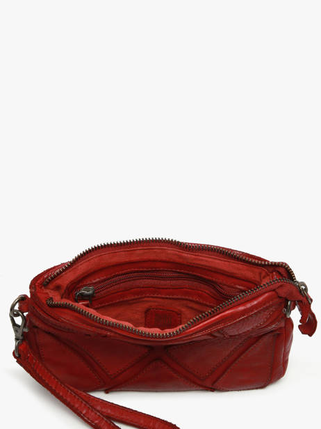 Shoulder Bag Heritage Leather Biba Red heritage DON1L other view 3