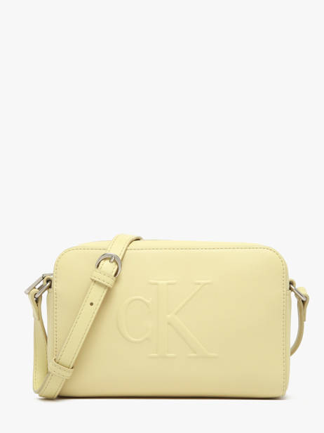 Shoulder Bag Sculpted Calvin klein jeans Yellow sculpted 4K3036G