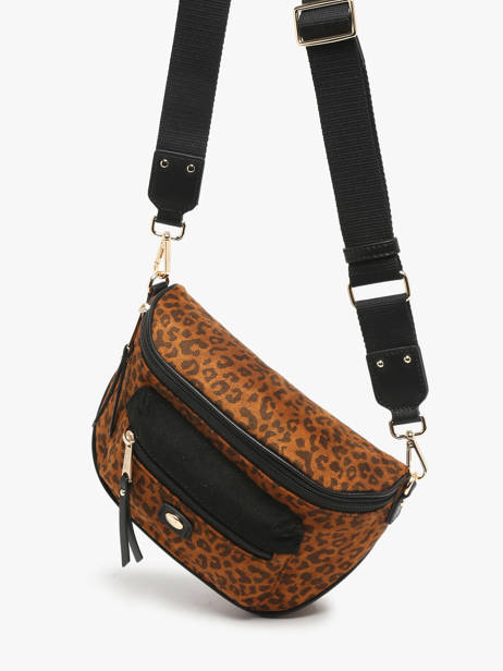 Belt Bag Hexagona Brown leonie 5120197 other view 2