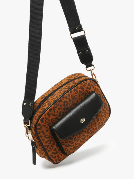 Shoulder Bag Leonie Hexagona Brown leonie 5120198 other view 2