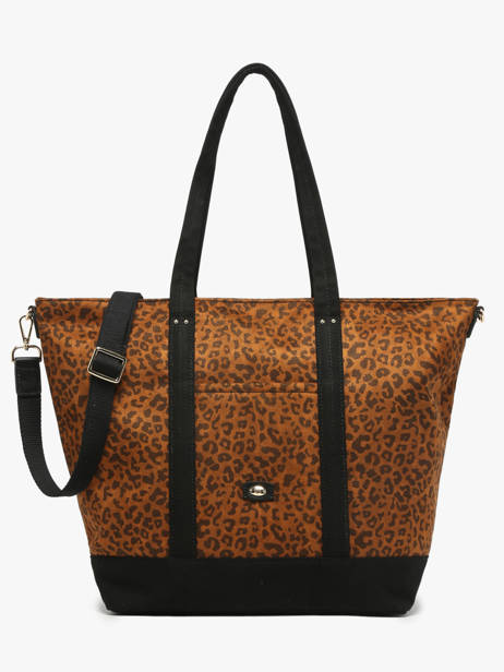 Shoulder Bag Leonie Hexagona Brown leonie 5120195