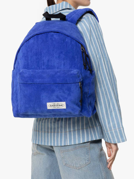 1 Compartment Backpack Eastpak Blue mono ribs A5BG4RIB other view 1
